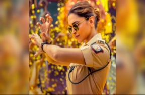 罗希特·谢蒂 (Rohit Shetty) 推出“Lady Singham”迪皮卡·帕度柯妮 (Deepika Padukone)：“我的英雄”